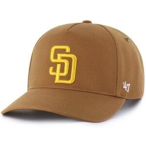 San Diego Padres Carhartt x '47 Hitch Adjustable Snapback Hat Cap Men's Brown